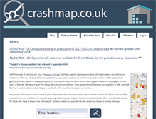 Tablet Screenshot of crashmap.co.uk